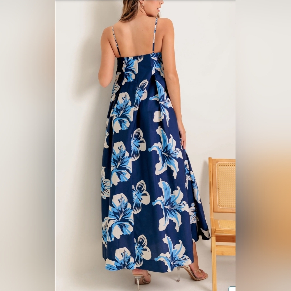 FLYING TOMATO A Line Cotton Maxi Dress Size S LIKE NEW - Picture 11 of 12